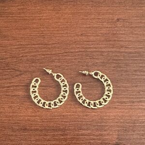 Gold Hoop Earrings